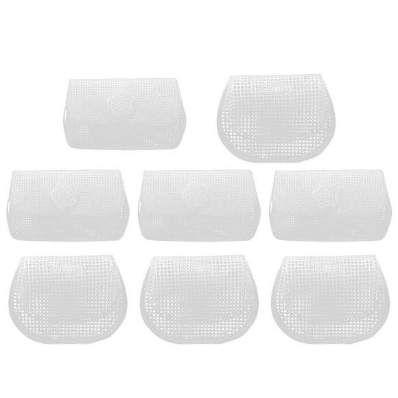 FUTUREORYY 8Ud Liner De Lona Plástica Para Bolsas Con Malla Transpirable Perfecta Para Manualidades