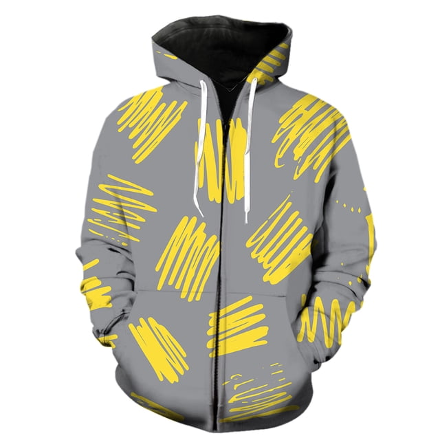 Sudadera con capucha y cremallera para hombre, diseño de grafiti de arte abstracto, ropa de calle para adolescentes, sudaderas de manga larga, tops informales de gran tamaño, gran oferta 2024