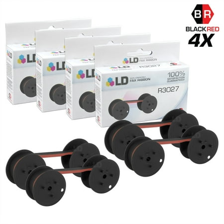 LD Compatible Data Supply R3027 Black and Red Printer Ribbon