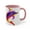Pink, variant on Rainbow Dolphin, Accent Coffee Mug, 11oz