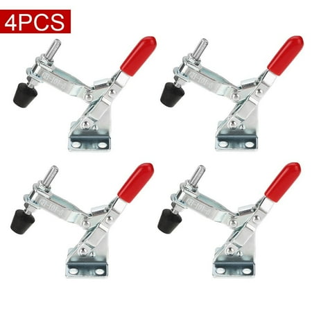 

4Pcs GH-101A Anti-slip Vertical Toggle Clamps Hand Tool Holding Capacity 110 lbs