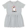 thumbnail image 3 of Inktastic Corgi Puppy Girl Girls Toddler Dress, 3 of 5