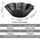 thumbnail image 2 of Sartén para tortillas de acero al carbono antiadherente, ideal para tacos, ensaladas, postres y frutas, vajilla., 2 of 7