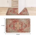 thumbnail image 6 of Bohemian Orange Carpet Welcome Doormat for Indoor/Outdoor Entrance Bohemian Orange Carpet Decoration Door Mat Kitchen Door Mat Bedroom Doormat 17x30 Inch, 6 of 6
