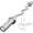 Silver, variant on QinaQin 7ft/4ft Home Fitness Barbell Bar – 700lb/1500lb/500lb Weight Capacity, Non-Slip Knurled, Solid Steel, Suitable for Weightlifting and Strength Training
