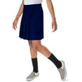 thumbnail image 7 of Classroom Uniforms for Girls Pleated Tab Scooter with Built-In Poly Knit Shorts and Side Zip, 7 of 7