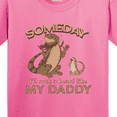 thumbnail image 4 of Inktastic Someday I'll Rock a Beard Like My Daddy-bearded Dragons Youth T-Shirt, 4 of 5