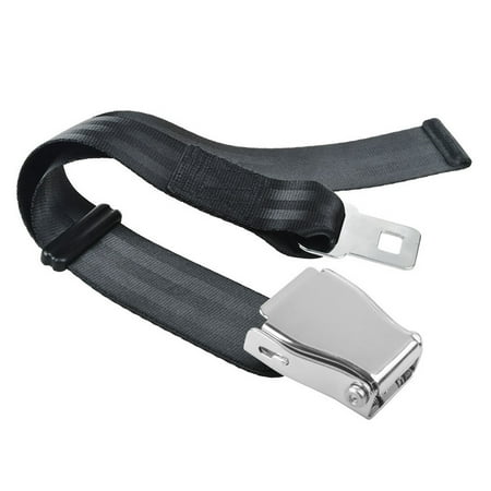 Airplane Seatbelts aircraft Extender Buckle Adjustable Airplane Seat Belt Extender Extension Airline/Buckle Aircraft Ship ()