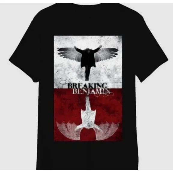 ZENUA Breaking Benjamin T-Shirt Gift For Fans All Size 2025 Tour Hot Trending Shirt/Sweatshirt/Hoodie