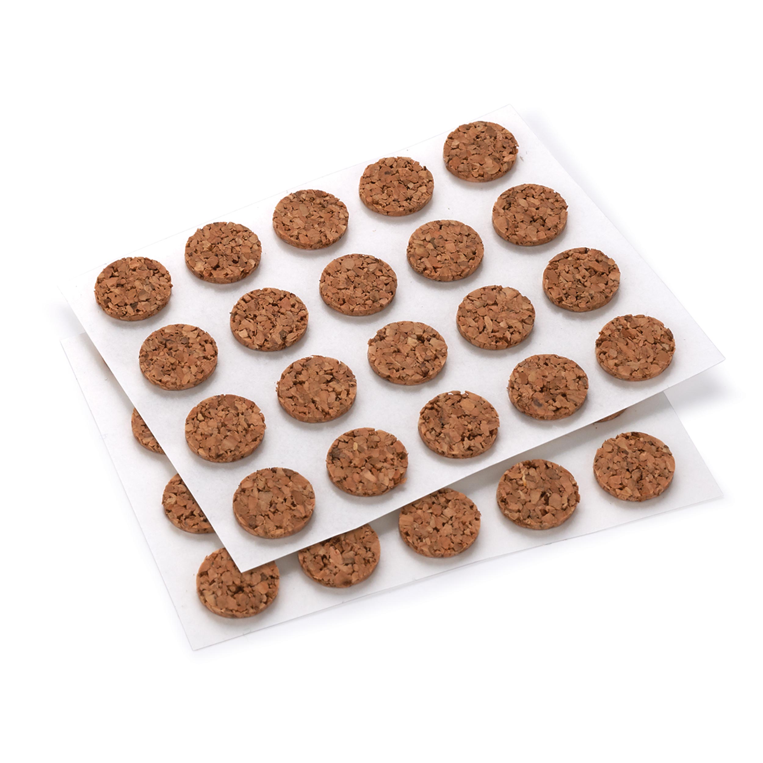 Benco SelfAdhesive Cork Dots, Natural, 3/8" dia., 40 piece Walmart