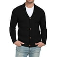 thumbnail image 2 of MLANM Men Cardigans V Neck Casual Knitted Sweaters Buttons Warm Jumpers Lightweight Long Sleeve Knitwear, 2 of 8