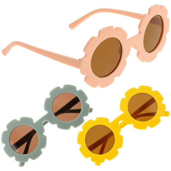 3 Pairs Sunglasses Chic Exquisite Baby Girl Child