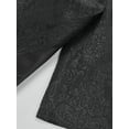 thumbnail image 6 of Beauty-Emily Men's Elegant Floral Jacquard Tailcoat Set with Slim-Fit Blazer & Matching Pants – Satin Lapel, Perfect for Weddings, Parties & Formal Events, 6 of 9