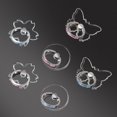 thumbnail image 2 of Support de Bague de Cellulaire Diamant Poignée Transparente Rotation 360° Compatible iPhones Papillon-Rose, 2 of 6