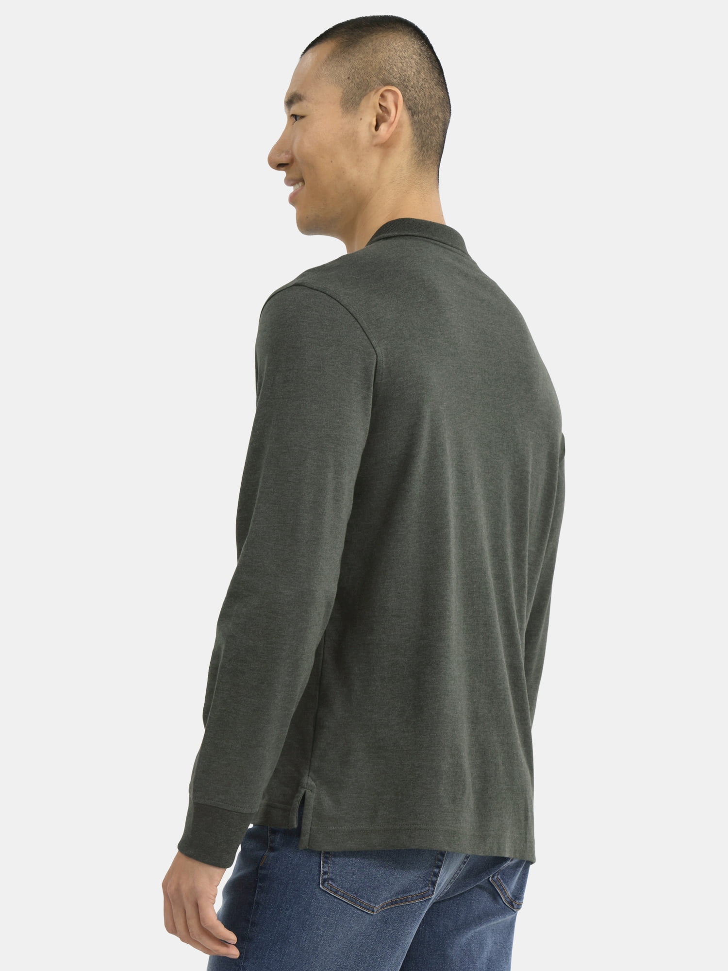 George Men’s and Big Men’s Interlock Polo Shirt, Sizes S-3XL