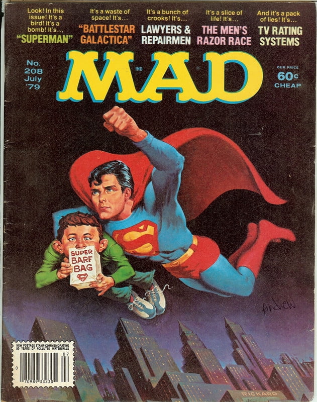 MAD Magazine #208 JULY 1979