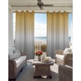 thumbnail image 4 of Color Gradient Pattern Blackout Curtains 72 Inches Long for Bedroom, Thermal Insulated Room Darkening Black Out Window Curtain Panels Grommet Drapes for Living Room, 4 of 8