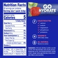 thumbnail image 3 of Electrolyte Hydration Drink Mix with Vitamin D, Non GMO Electrolyte Powder Hydration Pack, Kiwi Strawberry, 30 Hydration Powder Packets - GoHydrate, 3 of 7