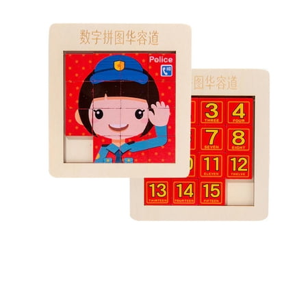 Building Blocks Magnetic Clearance Intelligence Logical Thinking Wooden Educational Toys