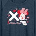 thumbnail image 3 of Mickey & Friends - Xo Minnie Mouse - Women's Lightweight French Terry Long Sleeve Shirt, 3 of 5