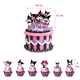 thumbnail image 5 of Globos decorativos para fiesta alusivos a Melody y Kuromi, 5 of 6