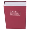 thumbnail image 2 of Boîte de Rangement pour Livres, Étui de Rangement pour Livres Toucher Doux Texture Réaliste pour Bijoux pour Cartes d'Identité Marron, Rouge, 2 of 8