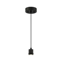Access Lighting LED Pendant in Matte Black Color