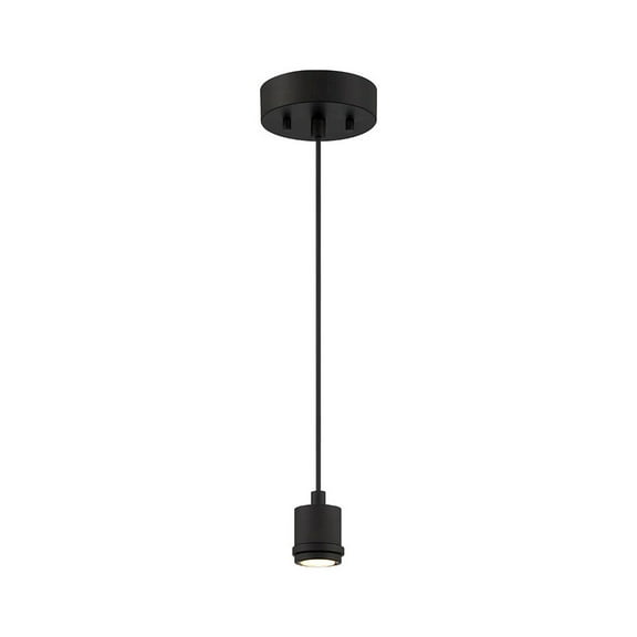 Access Lighting LED Pendant in Matte Black Color