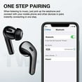 thumbnail image 2 of Wireless Earbuds - Bluetooth Headphones with Microphone and Touch Control - Ultra-Light and Ergonomic Wireless Bluetooth Earbuds - 40 Hours Playtime - IPX5 Waterproof Wireless Earphones, 2 of 3