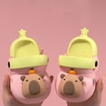 thumbnail image 5 of MDUKONU Toddler Boys Girls Garden Clogs Cartoon Slides Shoes On Slipper Water Sandals for Little Kids Pink, 5 of 5