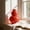 š„ Red_Base#1723, variant on Gourd Shaped Clear Glass Vase for Flowers, Modern Decorative Centerpiece for Living Room, Dining Table, Bedroom or Office Decor