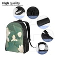 thumbnail image 5 of Honeii Lotus Golden Line Print Laptop Backpack for Work, College, Travel, Daily Backpacks for Men Women, Sport Rucksack,Computer Bag, 5 of 8