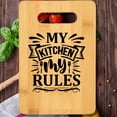 thumbnail image 3 of My Kitchen My Rules Cutting Board v2, 3 of 6