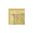 thumbnail image 4 of Historic County Map - Kendall County Texas - Rosenberg 1879 - Vintage Wall Art, 4 of 4