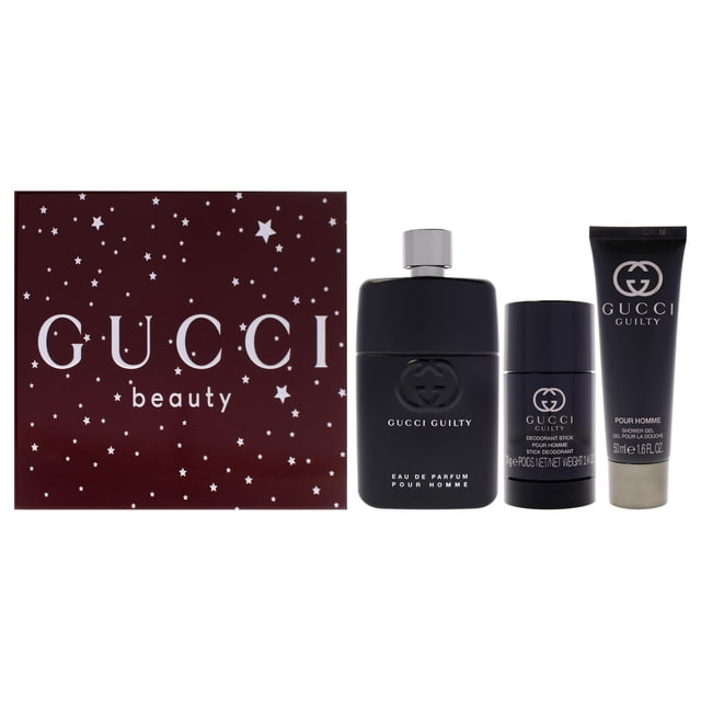 Set de Regalo Gucci Guilty Hombre 90 ml EDP Spray Gel Desodorante