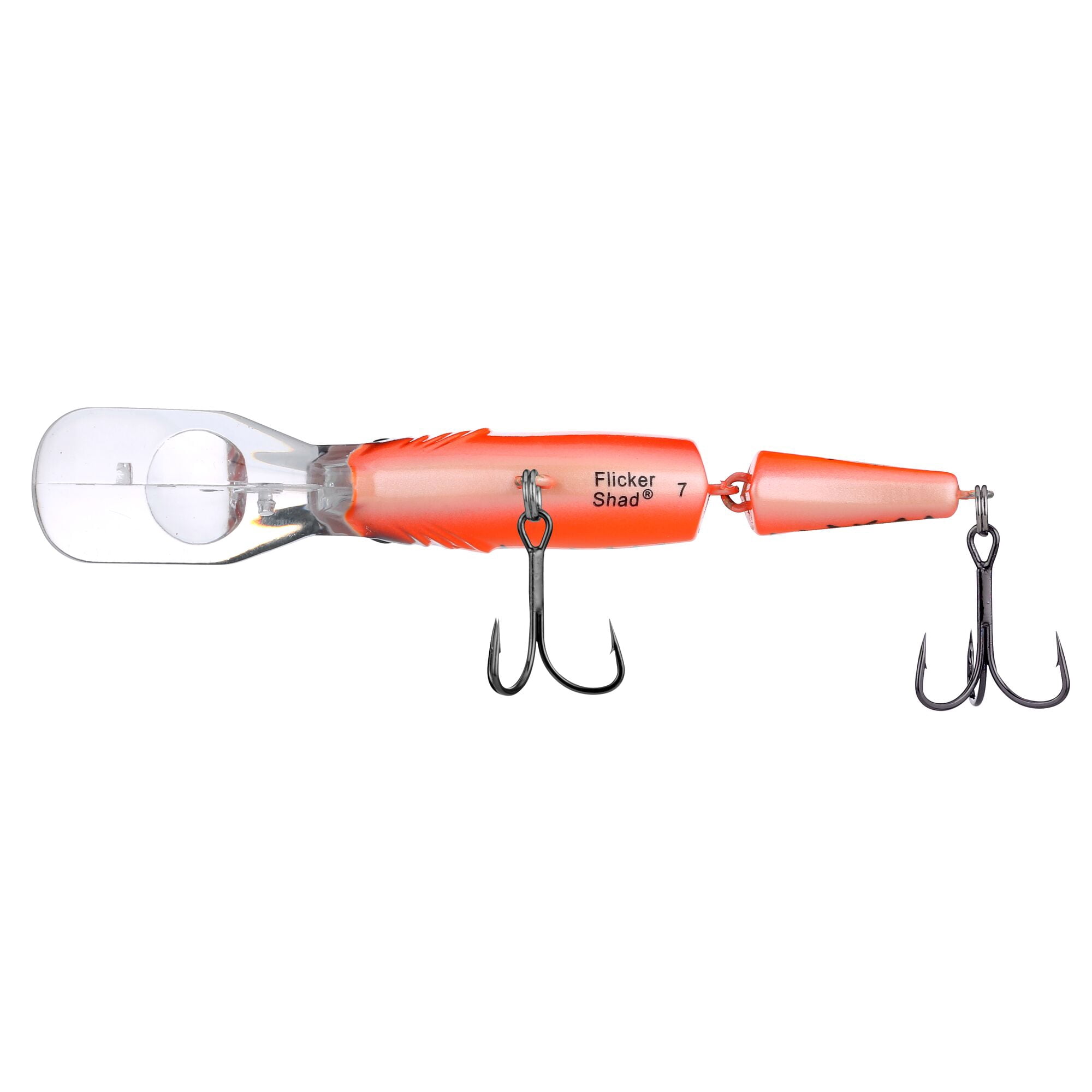 Berkley Flicker Shad® Jointed, 2.75 in, Crankbaits, Blaze (1 Count)