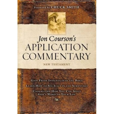 Jon Courson's Application Commentary : New Testament (2004, Hardcover)~ Like New Jon Courson's Application Commentary : New Testament (2004, Hardcover)~ Like New