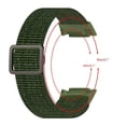 thumbnail image 2 of FIEWESEY Compatible with Fitbit Charge 5/Charge 6 Bands, Nylon Strap Elastic Loop Band Replacement Watchband Wristband Compatible for Fitbit Charge 5/Charge 6 Men Women (Green）, 2 of 6