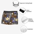 thumbnail image 3 of Kdxio maple leaves Houndstooth Men's Boxer Briefs,Soft and Breathable Cotton Underwear with ComfortFlex Waistband-XX-Large, 3 of 5