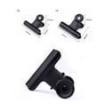 thumbnail image 4 of Milisten 15pcs Note Clips Metal Binder Clips Practical Note Storage Clips Durable Fixing Clips for Restaurant Office Home (50mm Black), 4 of 5
