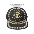 thumbnail image 2 of Hsqqdc Spider Chain Studded Baseball Cap Rhinestone Hip Hop Hat, 2 of 7