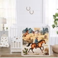 thumbnail image 1 of Juego de ropa de cama para cuna Sweet Jojo Designs Western Cowboy Wild West, 1 of 6