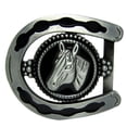 thumbnail image 2 of Hebilla de cinturón de ,Cabeza de caballo,Hebilla de ,disfraz vaquero hombre,Ropa novedosa,Metal,Rodeo,indio,,Animal,,Accesorios Hugo Hebilla de cinturón de herradura, 2 of 8