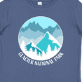 thumbnail image 4 of Inktastic Glacier National Park Blue Montana Boys or Girls Baby T-Shirt, 4 of 5