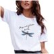 thumbnail image 2 of Pntutb Moda Casual Manga corta Estampado animal O-cuello Blusa Tallas grandes Camiseta tops Pntutb Pntutb-4844, 2 of 3