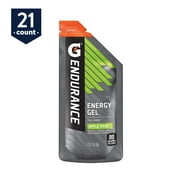 Gatorade Endurance Apple Pear Energy Gel, 1.3 oz Pouches, 21 Pack