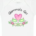 thumbnail image 4 of Inktastic Glamma's Girl Heart Flowers Girls Baby Bodysuit, 4 of 5