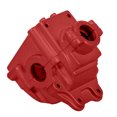 thumbnail image 3 of para WLtoys 144001 124019 124018 4WD 1/12 1/14 RC Car Metal Wave Box Caja de cambios Eccomum Rojo, 3 of 7