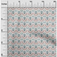 thumbnail image 2 of oneOone Velvet Red Fabric Floral Craft Projects Decor Fabric Printed By The Yard 58 Inch Wide, 2 of 4