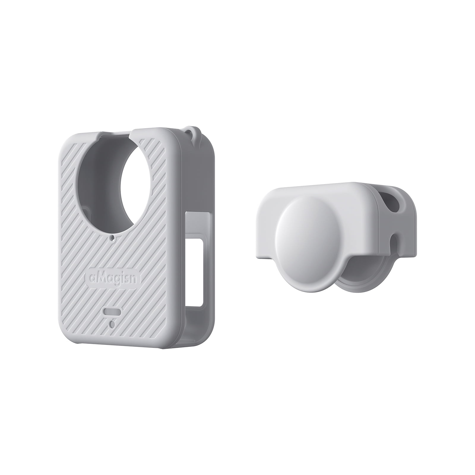 Silicone Protective Case for DJI Osmo 360 Lens Protector with Protable Lanyard